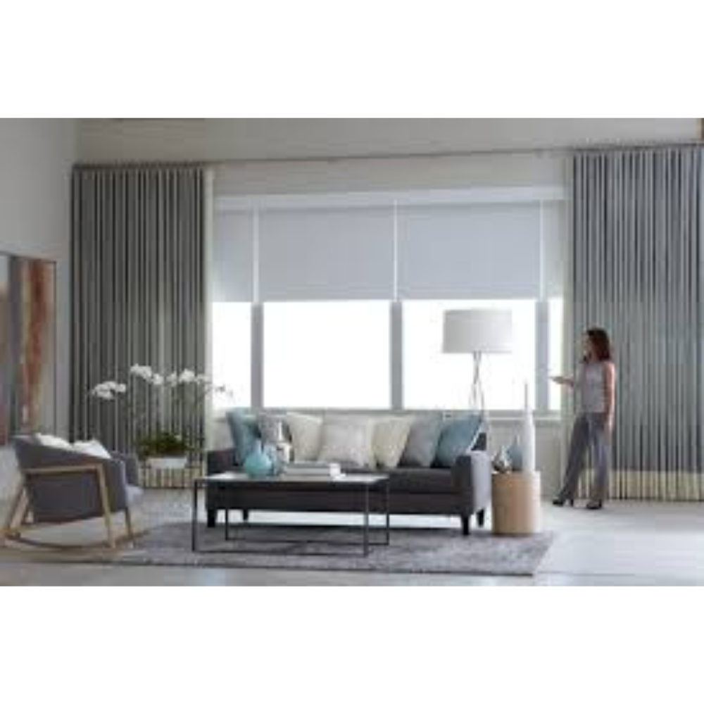 Automatic Curtain Operator - Color: White