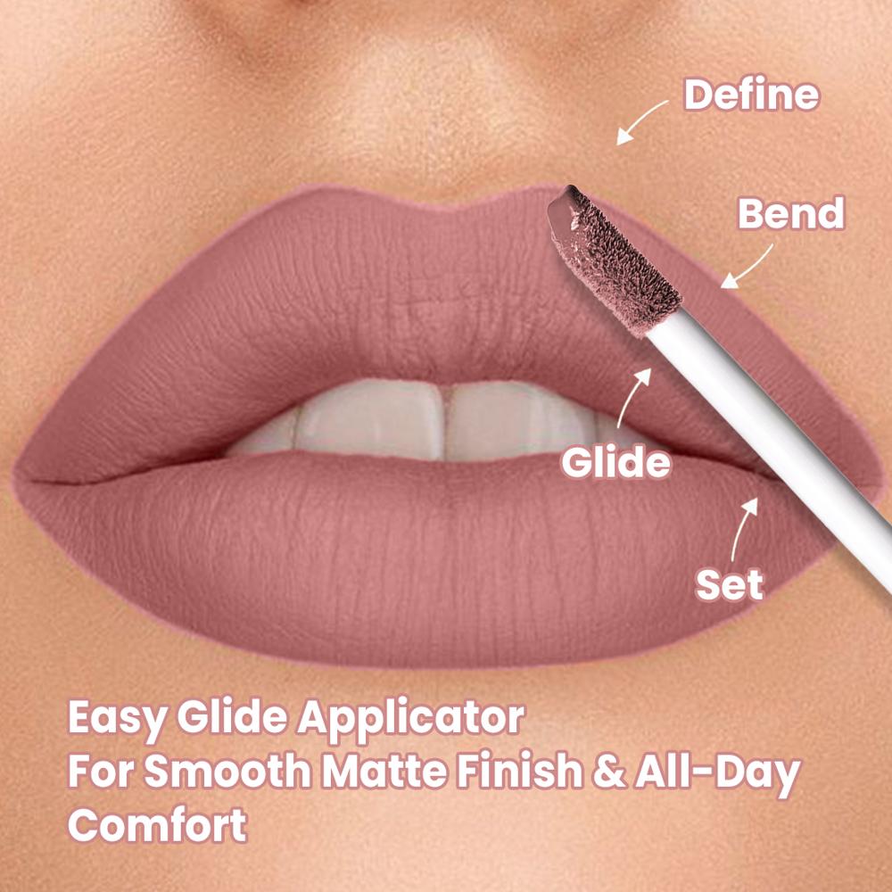 COMFY MATTE LIQUID LIPSTICK 3ML- PERFECT SCANDAL 03
