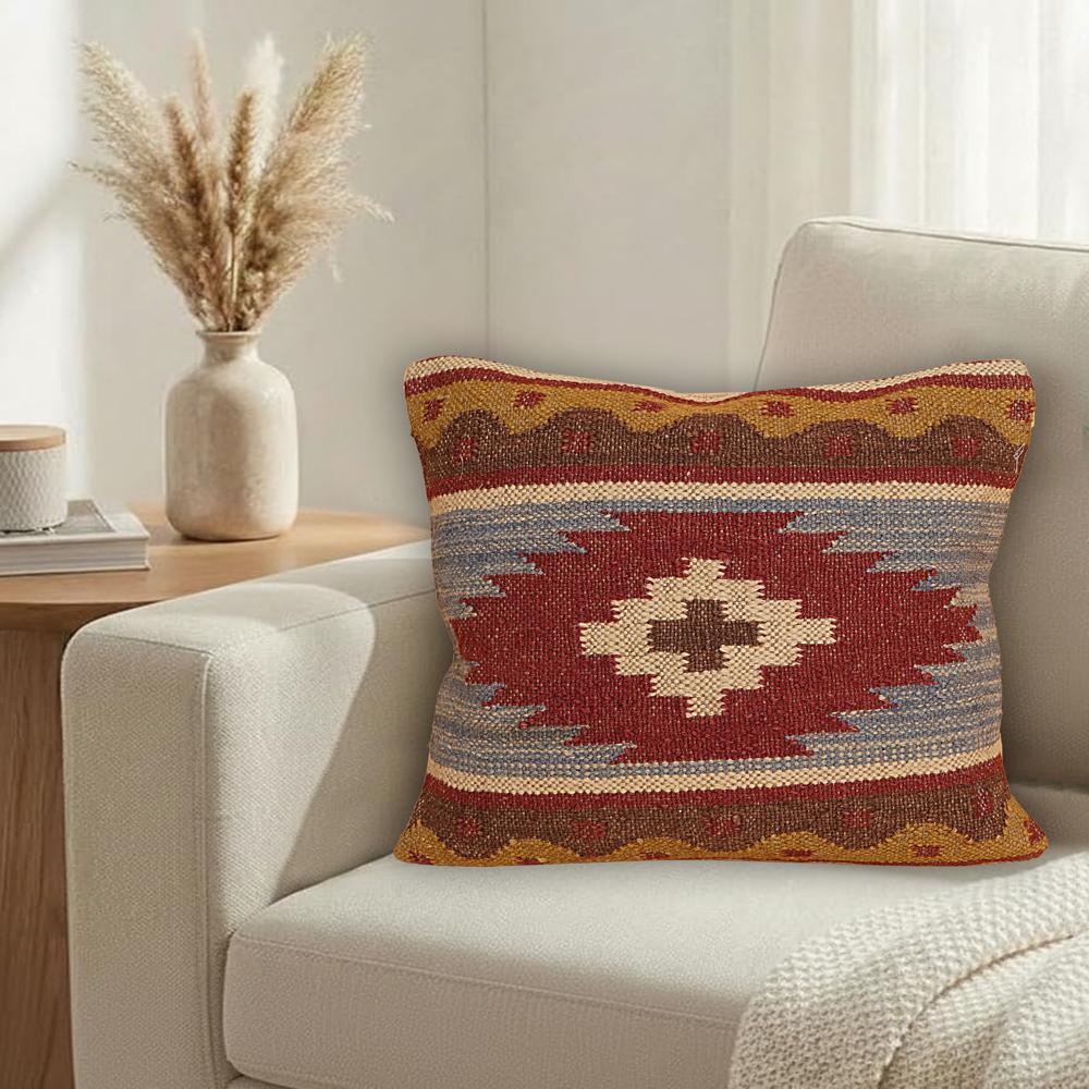Handmade Jute Pillow Cover Sofa Decor Home Decoer