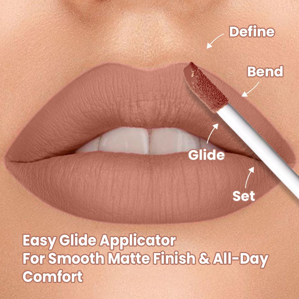 COMFY MATTE LIQUID LIPSTICK 3ML- ROYAL RUMOUR 02