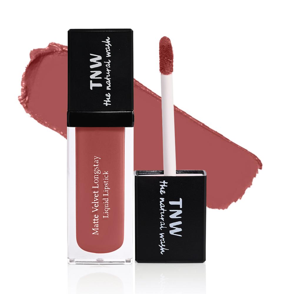 Matte Velvet Longstay Liquid Lipstick - | Blush Nude | Nude Pink
