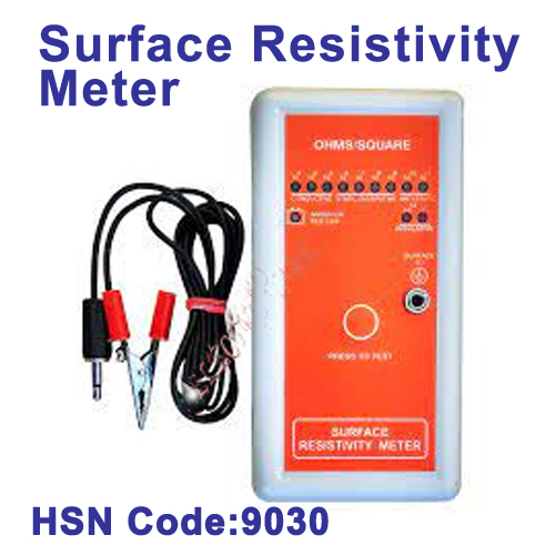 Surface Resistivity Meter - Color: Black