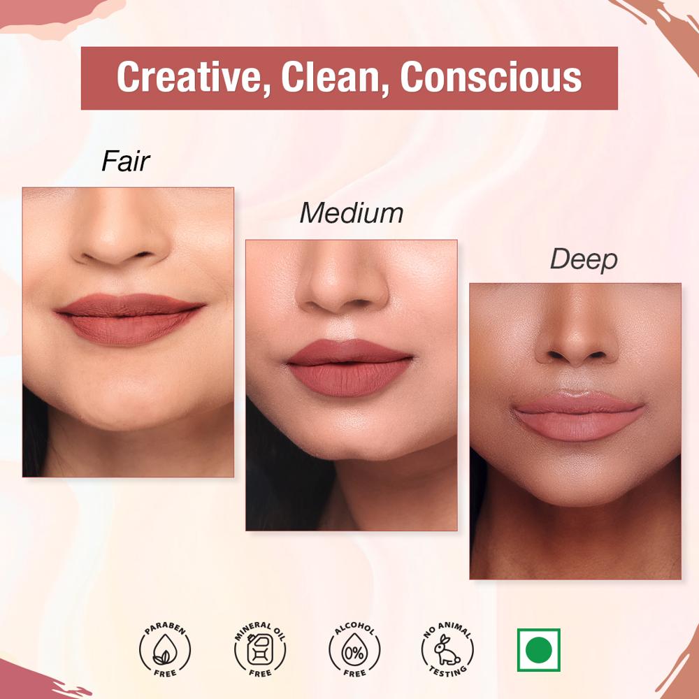 Matte Velvet Longstay Liquid Lipstick - 03 - Magical Mauve - 5ml