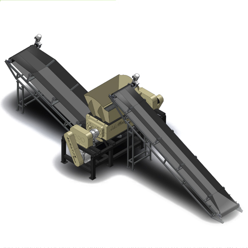 Dual Shaft Shredder