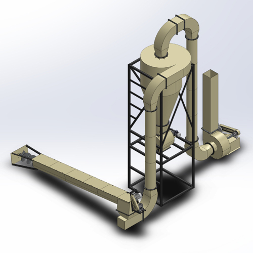 Pneumatic Stone Separator