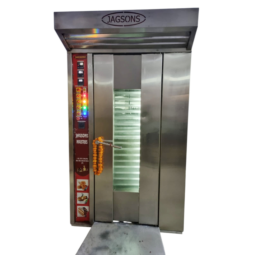 80 Tray Rotary Rack Bakery Oven