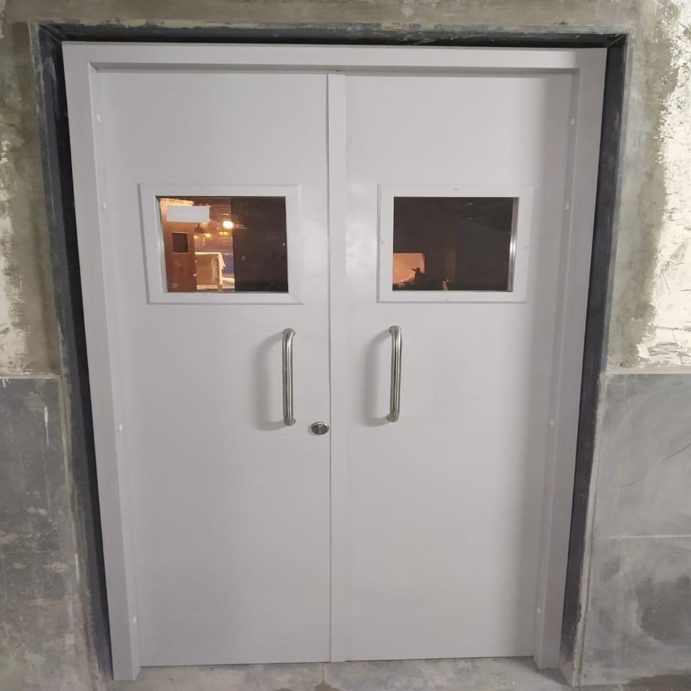 Fire Resistant Door - Color: Red