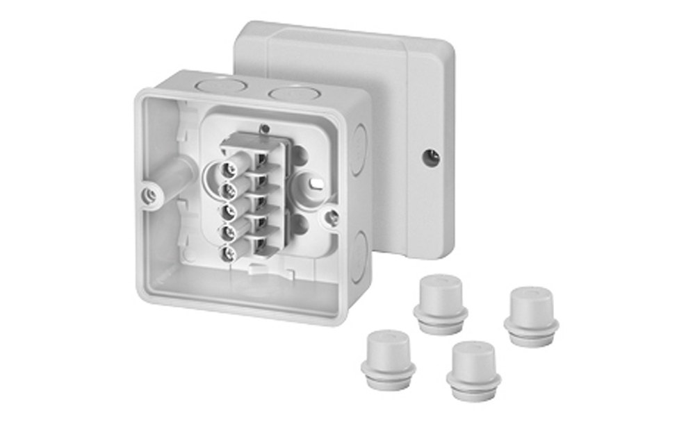 Cable Junction Boxes IP 65 with metric knockouts