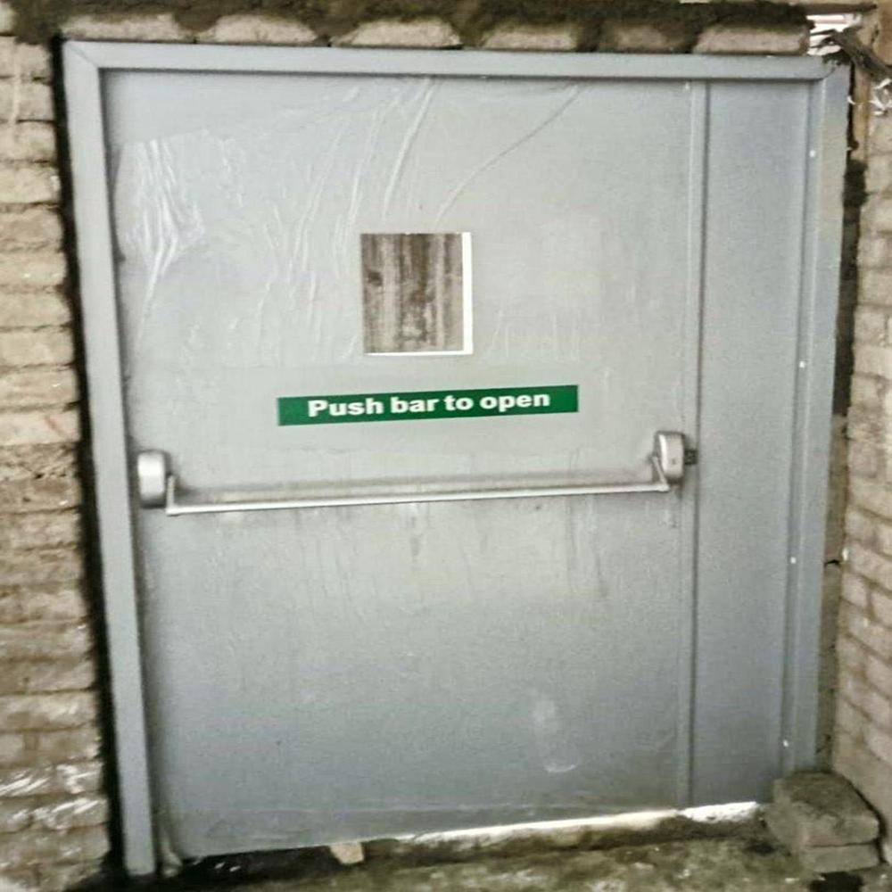 Emergency Exit Door - Application: Office