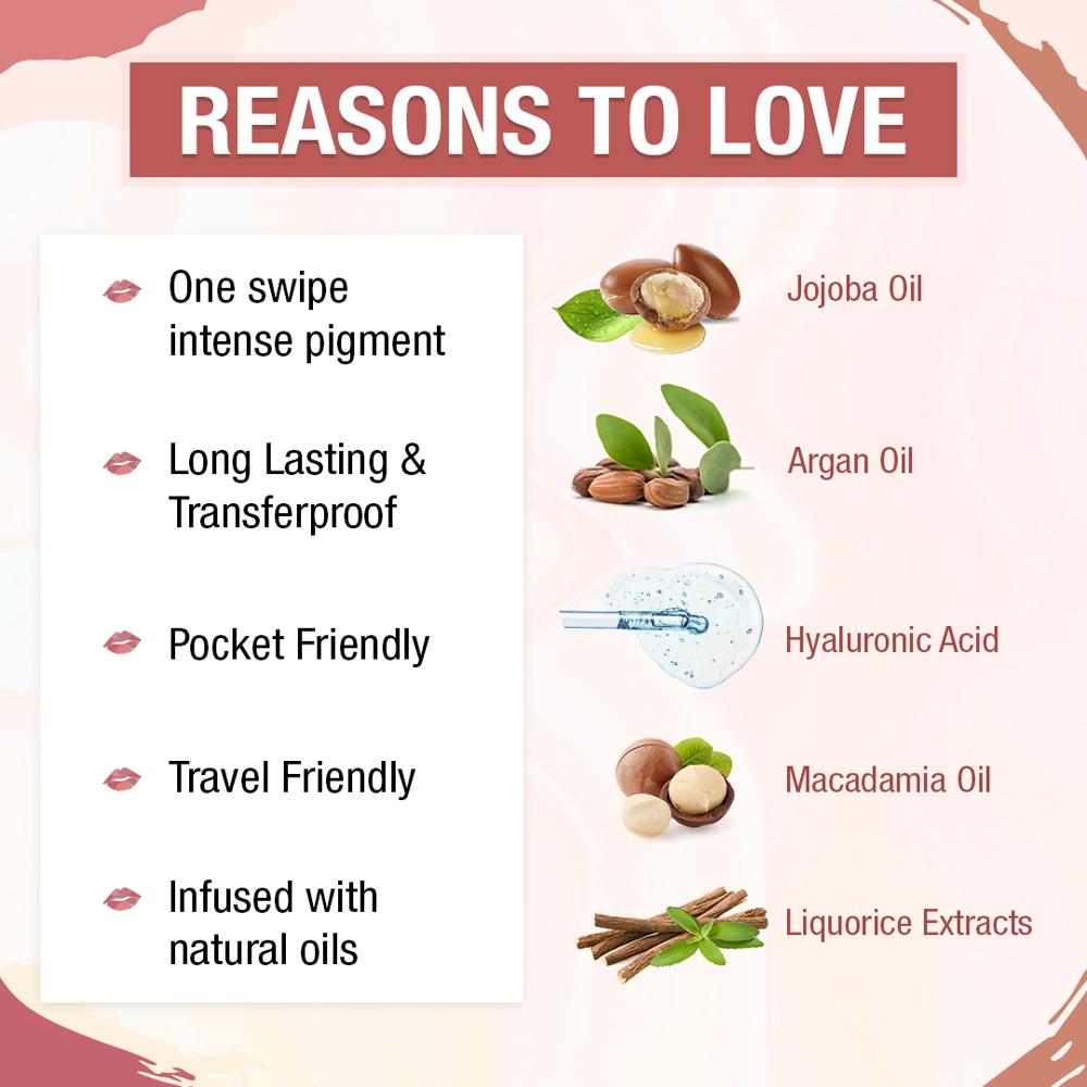 Matte Velvet Longstay mini Liquid Lipstick - Nutty Nude - 1.2ml