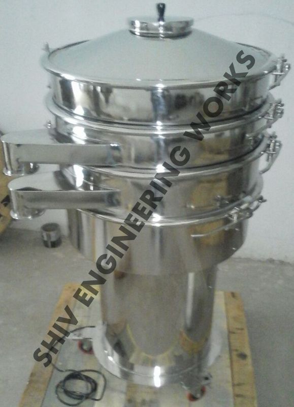 Vibro Sifter - Stainless Steel, 600 Mm Diameter, 1 Hp Motor Power, 50 Hz Frequency, Variable Mesh Size | Easy Installation, Durable, Rust Resistant