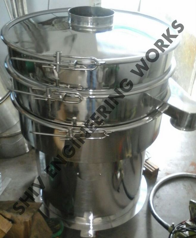 Vibro Sifter - Stainless Steel, 600 Mm Diameter, 1 Hp Motor Power, 50 Hz Frequency, Variable Mesh Size | Easy Installation, Durable, Rust Resistant
