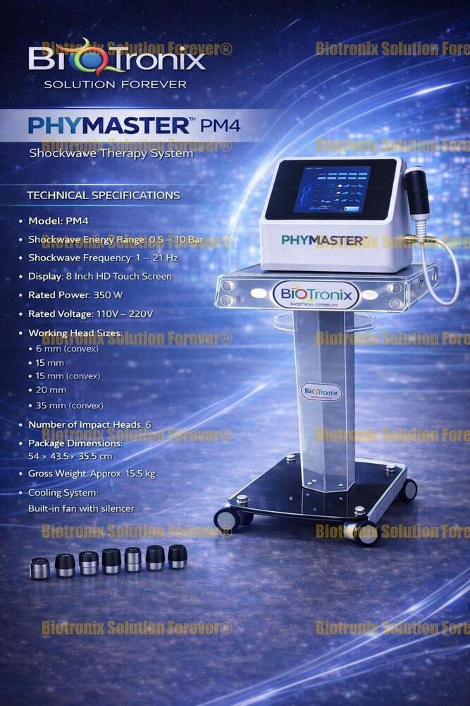 Phymaster Shockwave Advanced Shockwave Therapy Equipment for Clinics