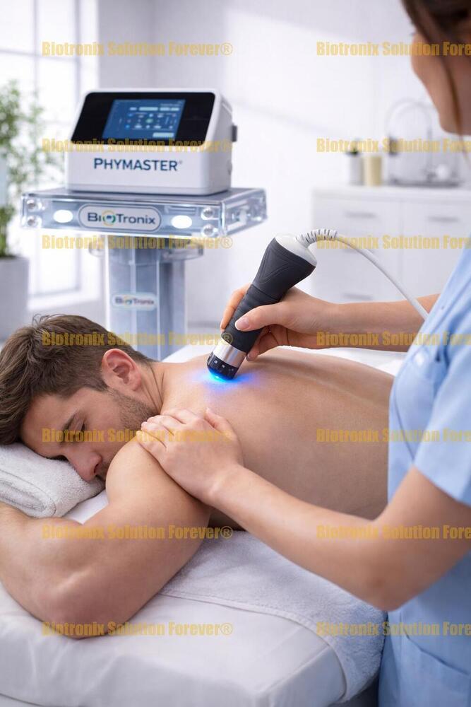 Phymaster Shockwave Physiotherapy Device for Sports Injury Rehabilitation