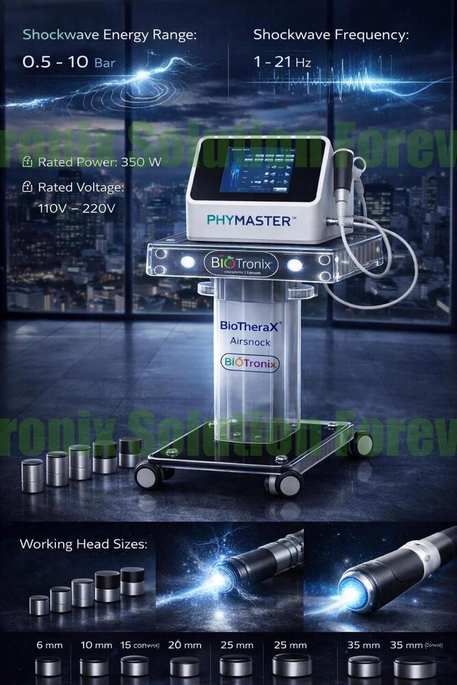 Phymaster Shockwave Therapy Machine for Non-Invasive Pain Therapy
