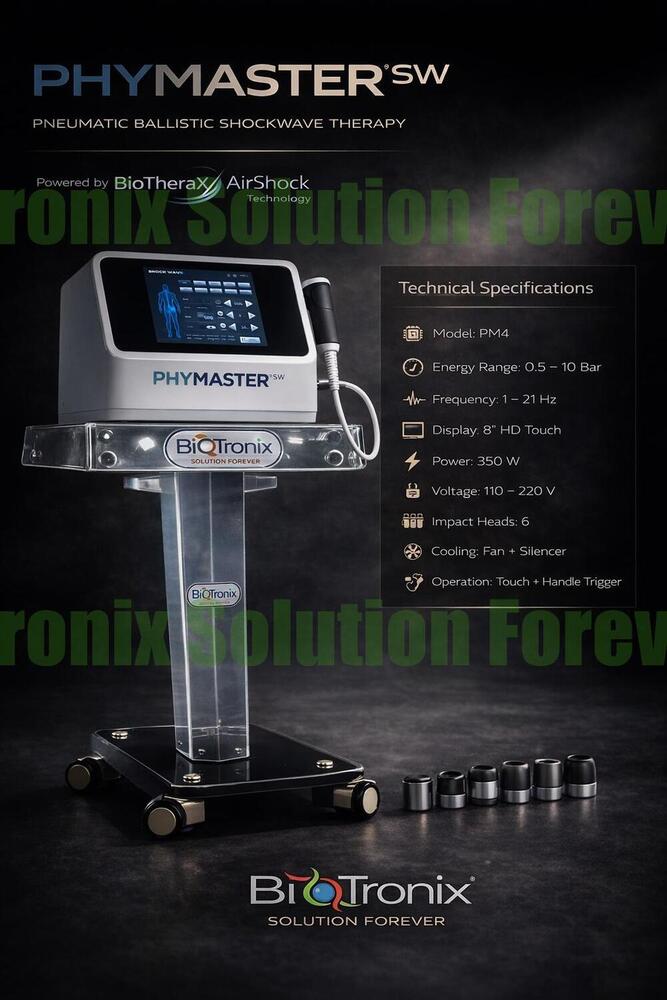 Phymaster Shockwave Therapy Machine for Non-Invasive Pain Therapy