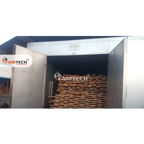 415V Semi Automatic Wood Drying Kiln