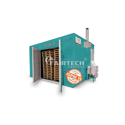 Wood Fire Furnace ISPM-15 Heat Treatment Plant