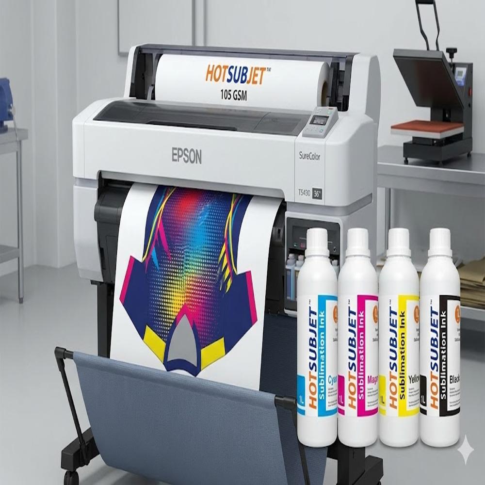 Epson Surecolor Sc-f530 Dye-sublimation Textile Printer - Color: White
