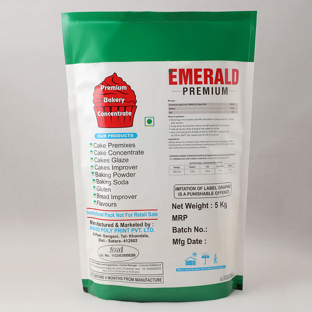 Premium Vanilla Cake Mix