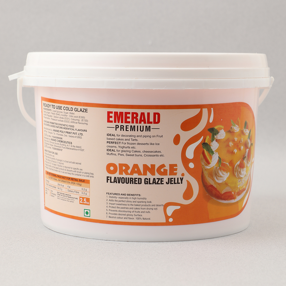 Orange Flavoured Glaze Jelly