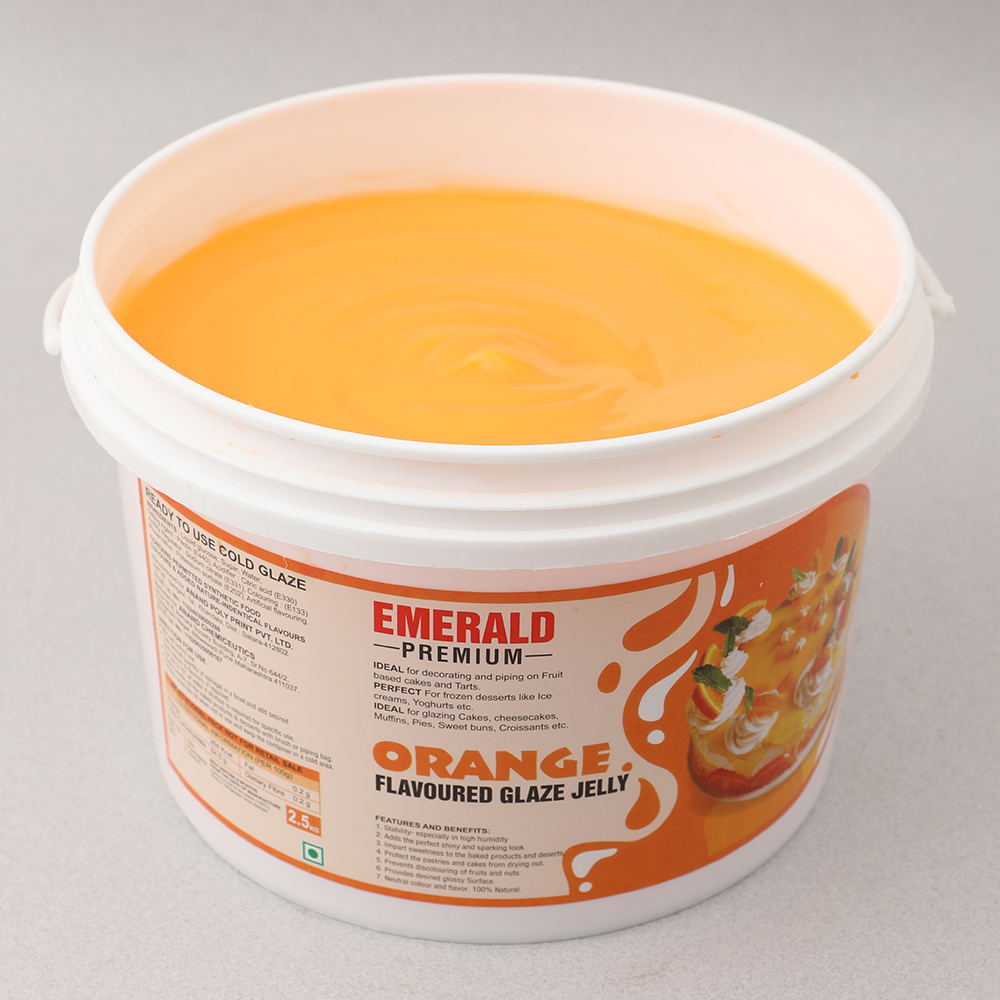 Orange Flavoured Glaze Jelly