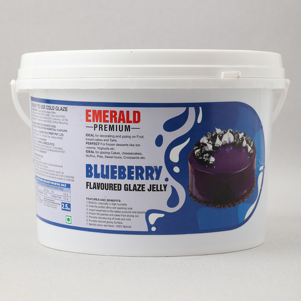 Blueberry Flavoured Glaze Jelly