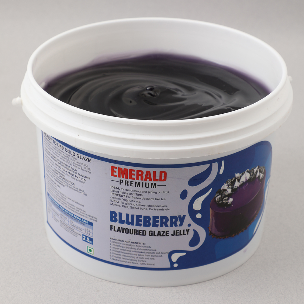 Blueberry Flavoured Glaze Jelly
