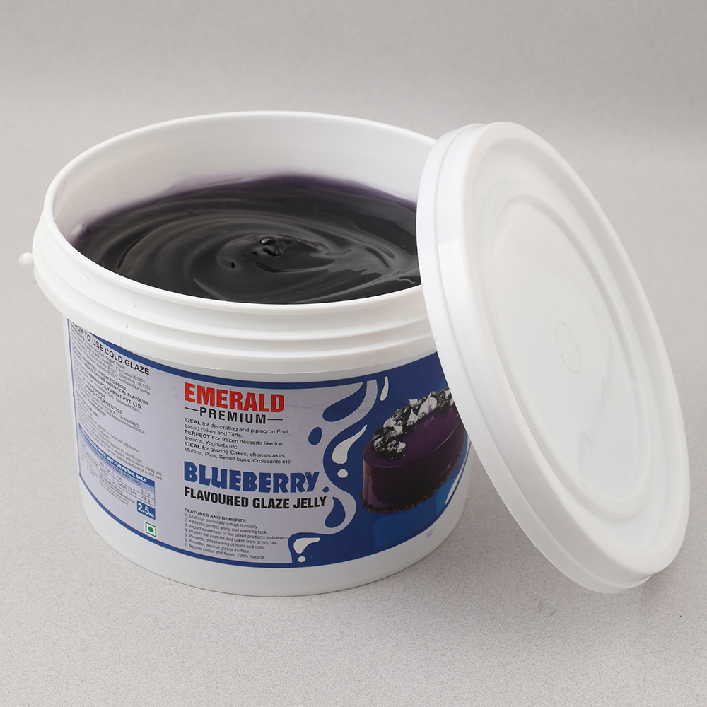 Blueberry Flavoured Glaze Jelly