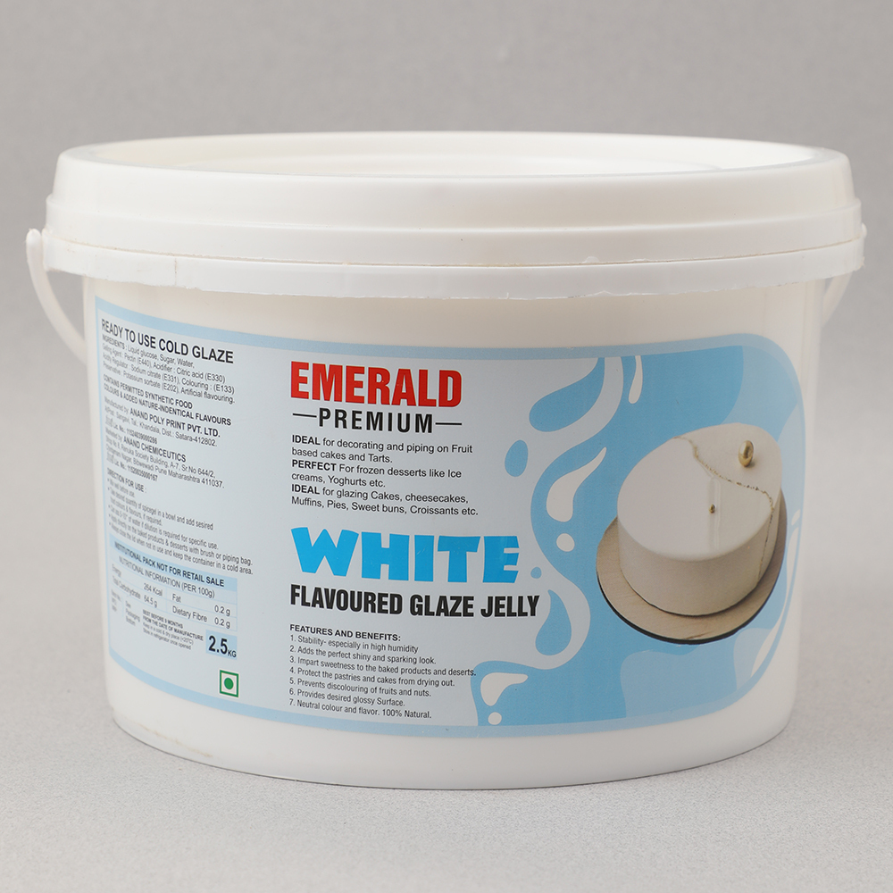 White Flavoured Glaze Jelly