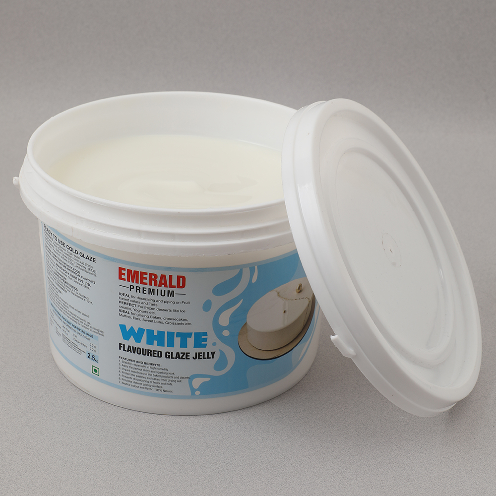 White Flavoured Glaze Jelly