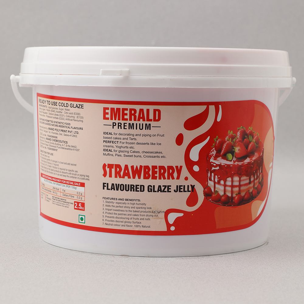 Strawberry Flavoured Glaze Jelly