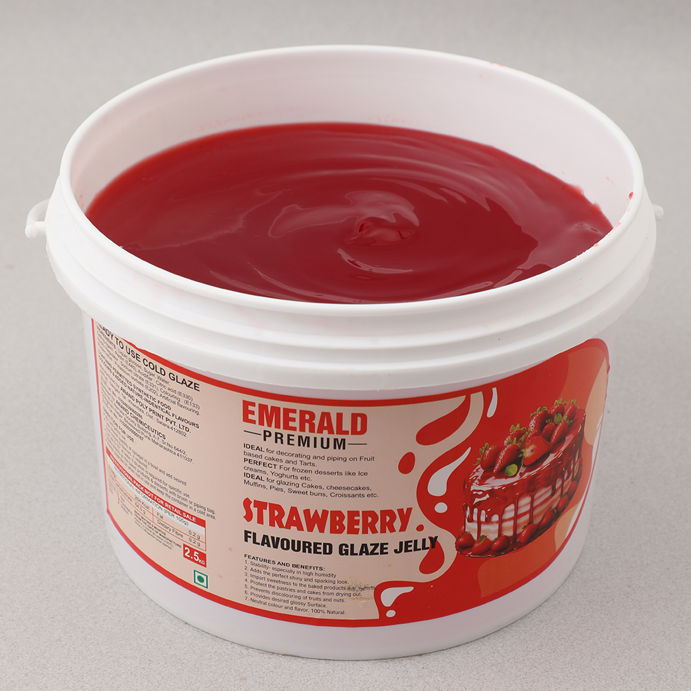 Strawberry Flavoured Glaze Jelly