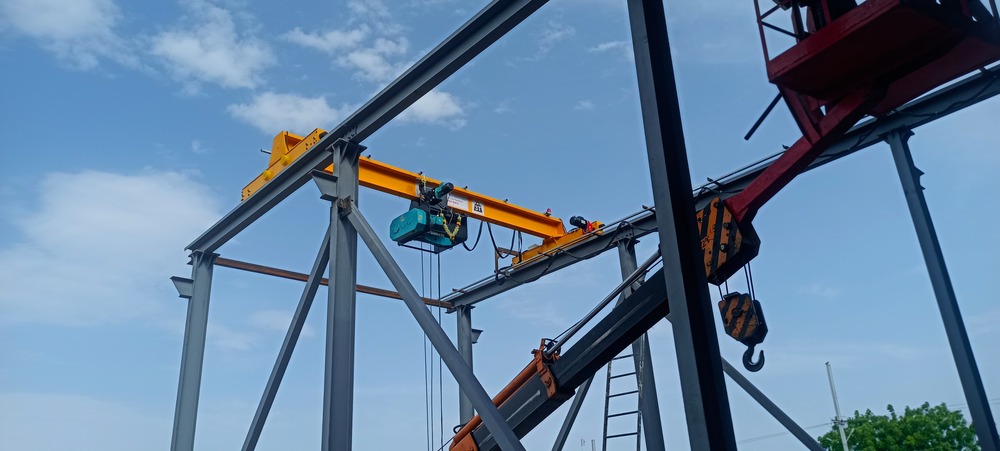 Single Girder Eot Crane - Application: Material Handling