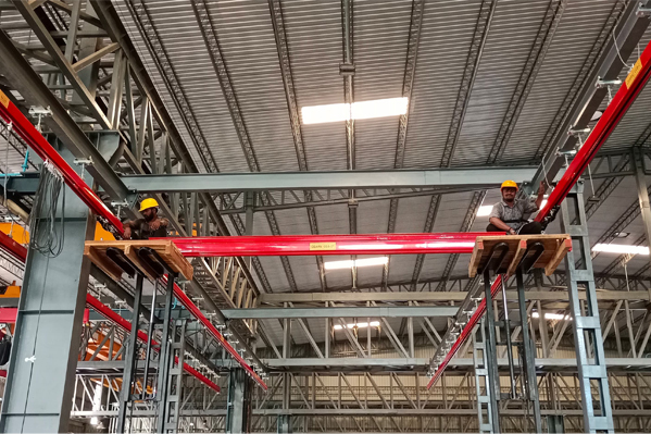 Light Crane Systems - High-strength Steel Aluminum Alloy, 2-10m Span, Yellow | Modular Kbk Rail, Electric Drive, Safety Features