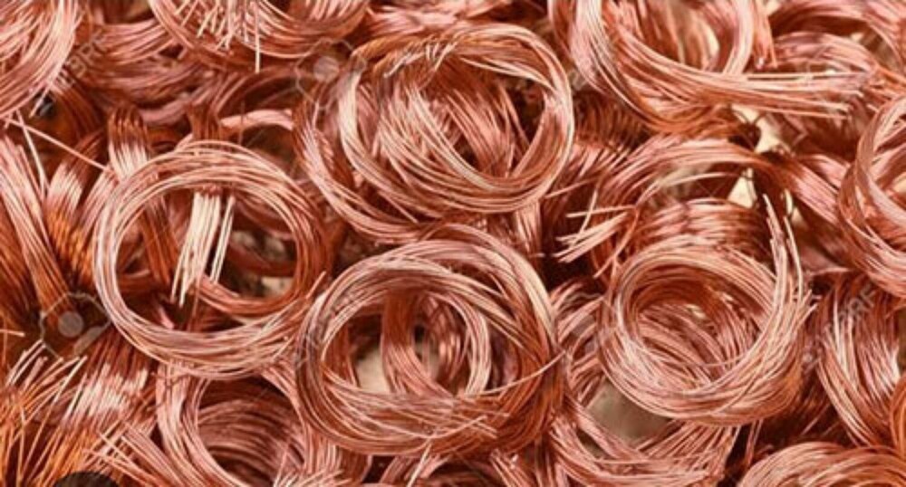 Scrap Copper - Color: Silver-Grey