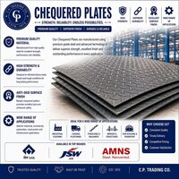 Ms Chequered Plate - Dimension (l*w*h): As Per Size And Thickness Selected
