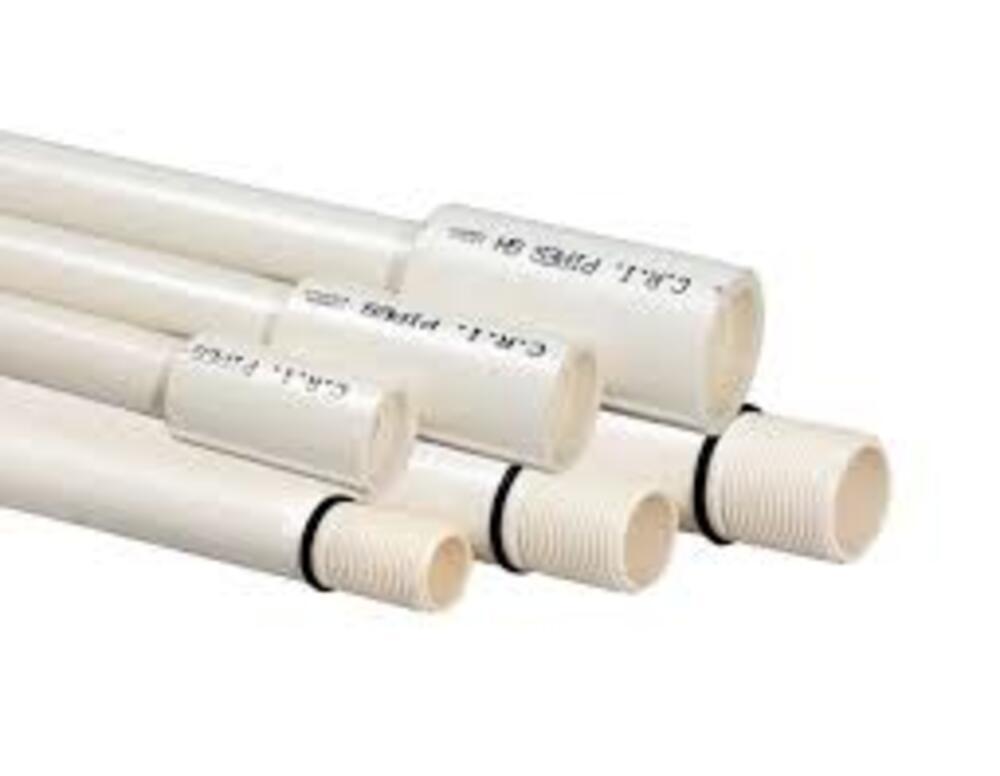 Ppr Pipes - Ppr And Brass, 1 Inch Diameter, White Color | Threaded, Medium Pressure Rating, Round Shape, Seamless Standard Aisi
