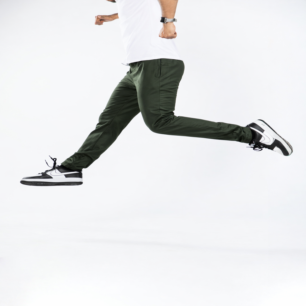 Men Fourway Lycra Pant - Color: Multi Colours
