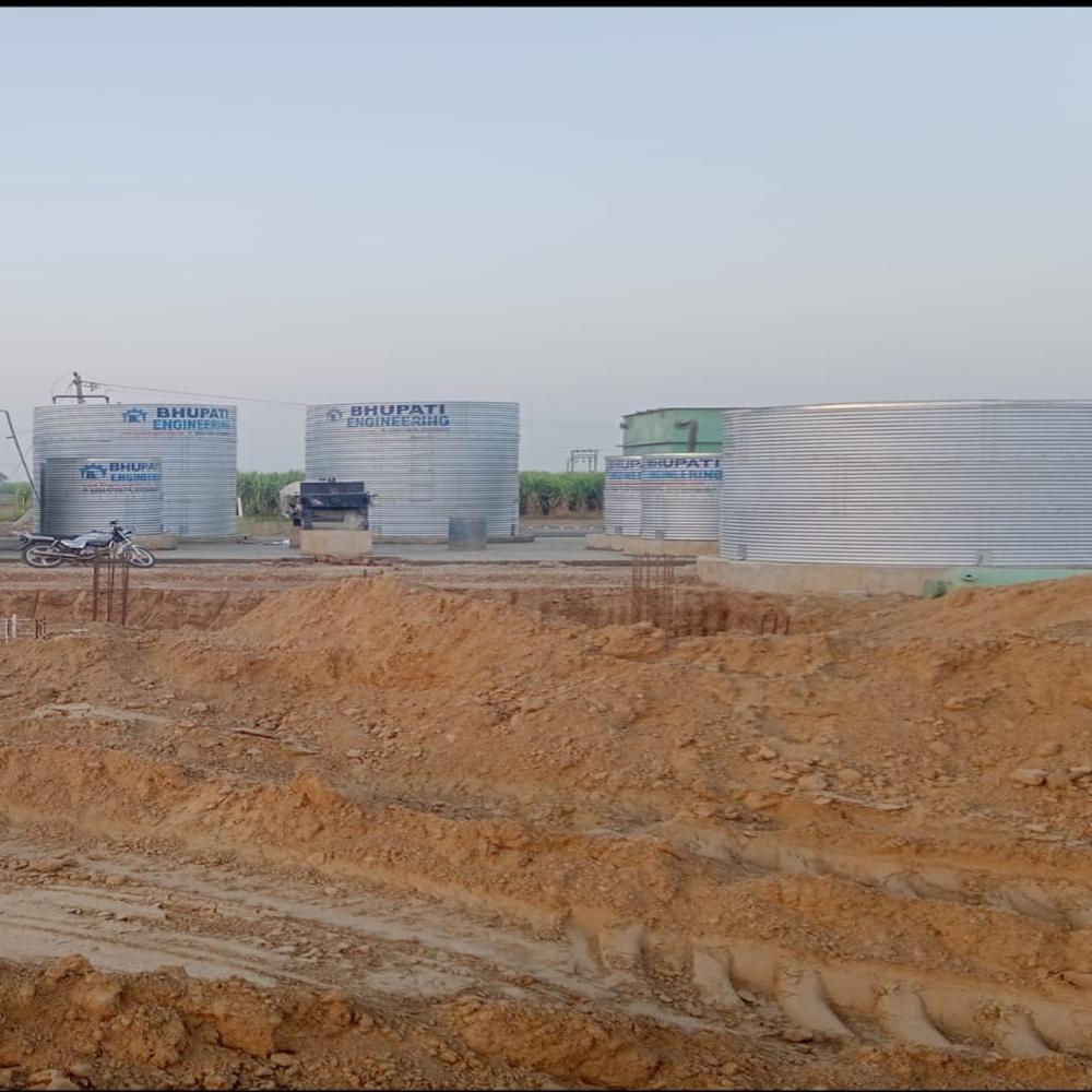 Zinc Aluminum Pre-Fabricated Bolted Panel Liquid Storage Tank