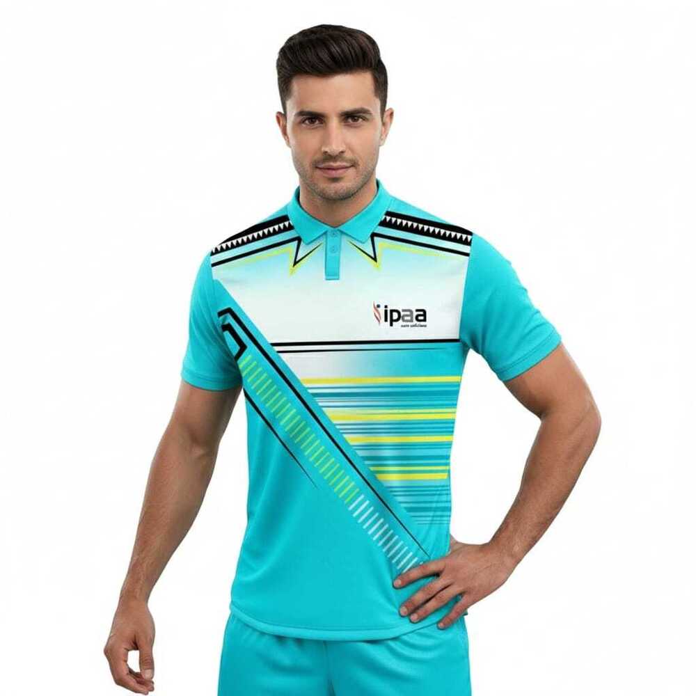 Mens Half Sleeve Printed Sportswear Jersey