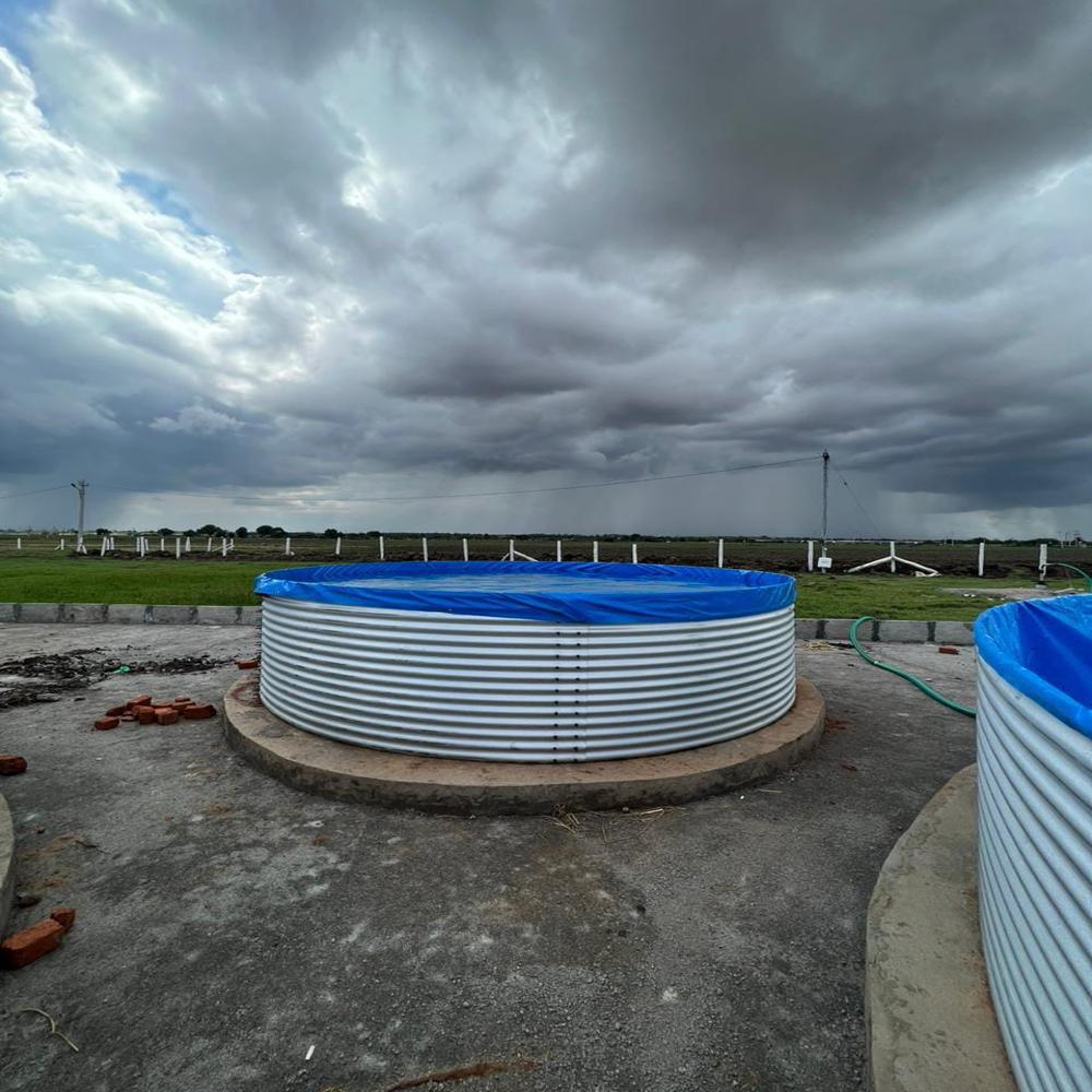 Bhupati Zinc Aluminum Rain Water Storage Tank 