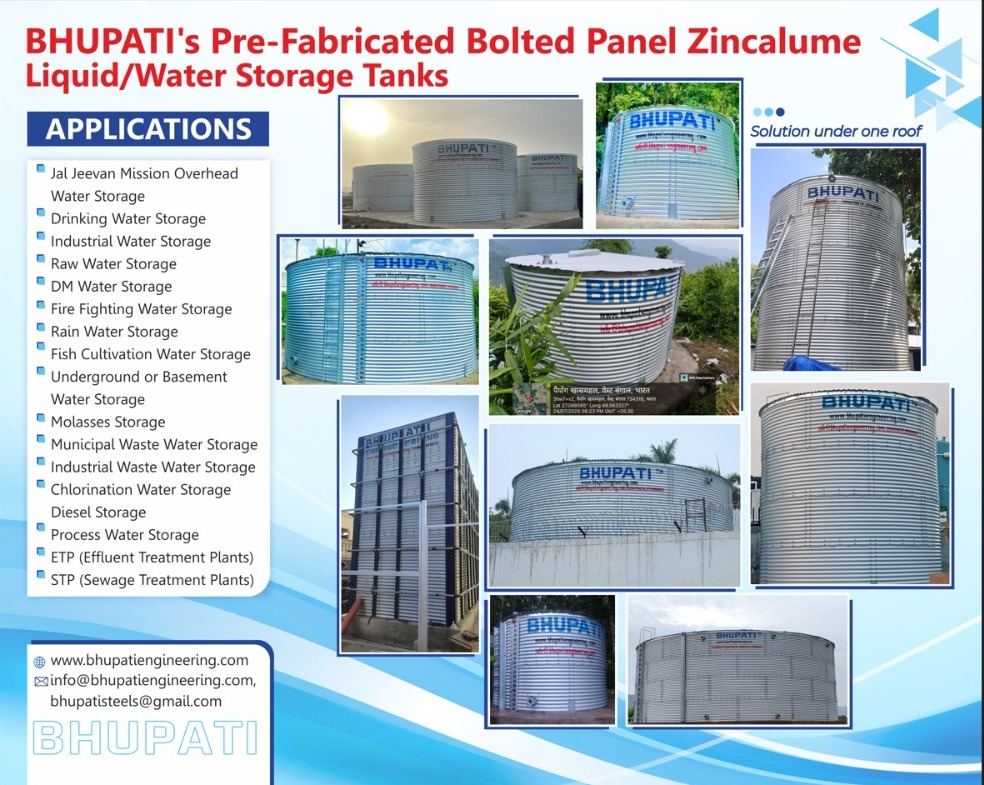 Pre Fabricated Zinc Aluminium Water Tank