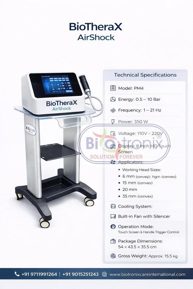 Phymaster Shockwave Physiotherapy Device for Advanced Pain Therapy