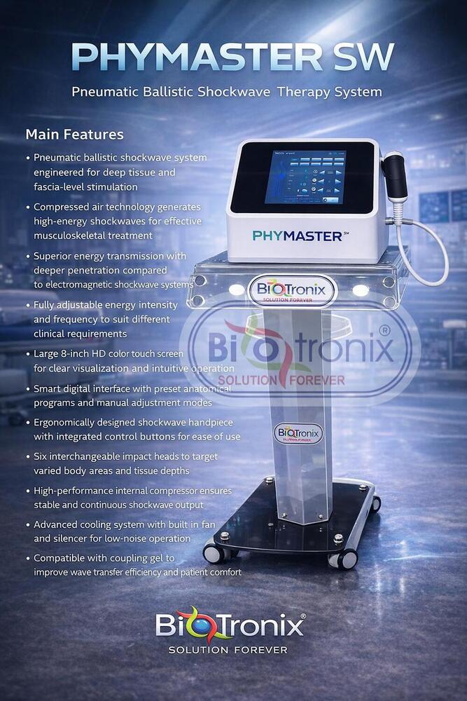 Phymaster Shockwave Shockwave Therapy Equipment for Clinical Treatment