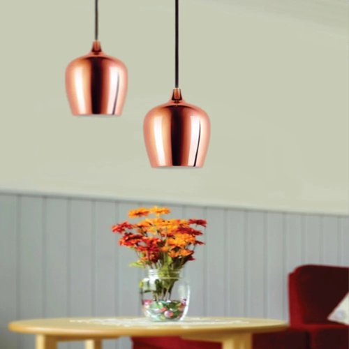 41058 LUSTRE PENDANT COPPER 1x24W E27