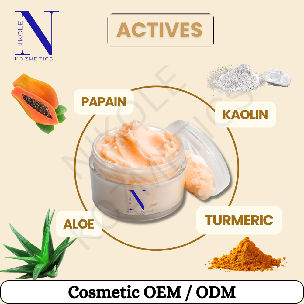 Papaya Face Pack - Attributes: Smudge Proof