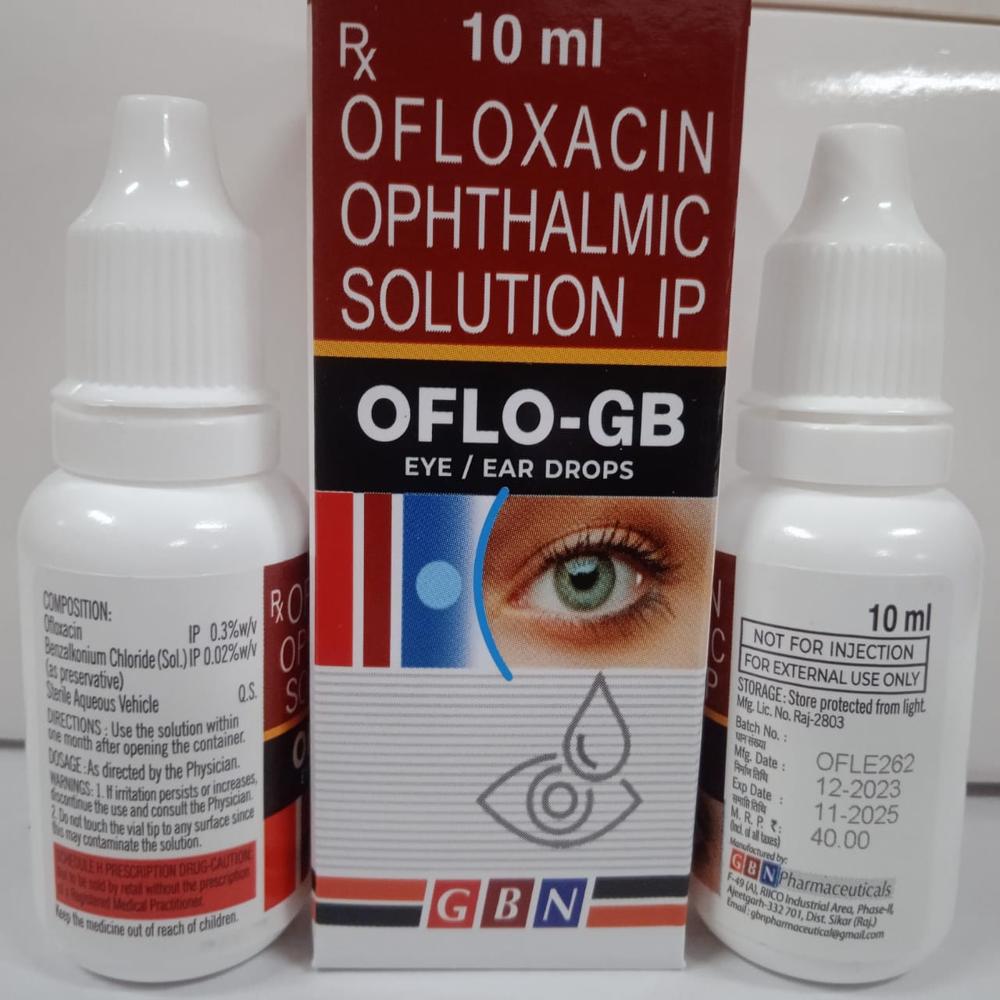 10ML OFLOXACIN OPTHALMIC SOLUTION EYE DROP
