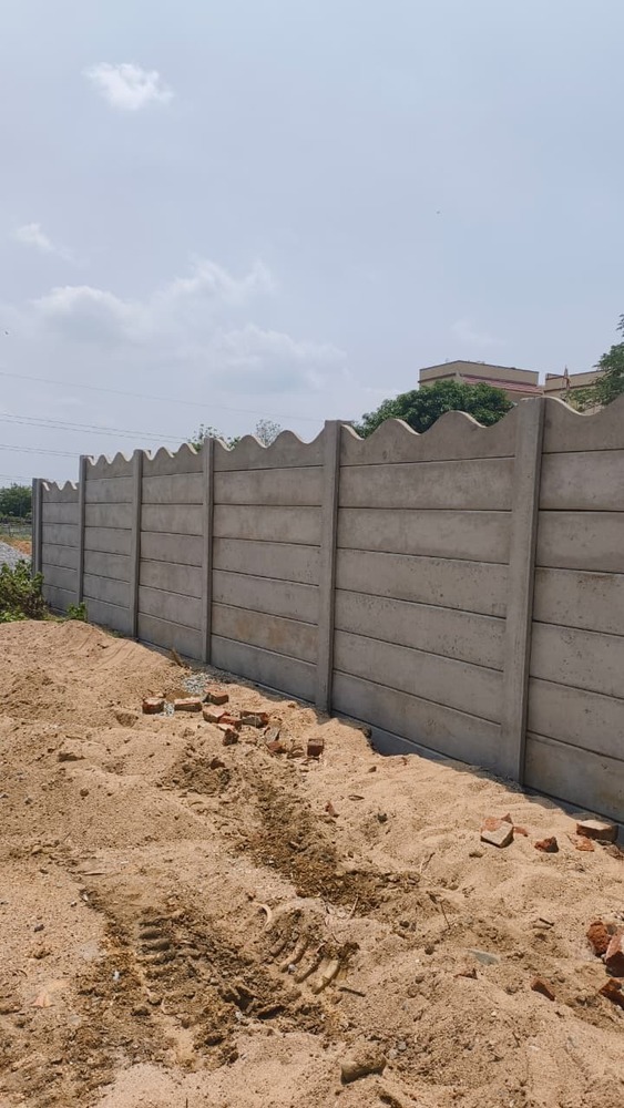 Precast Concrete Boundary Wall