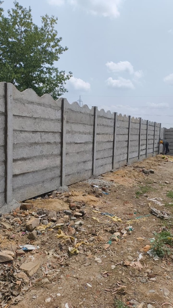 Precast Concrete Boundary Wall
